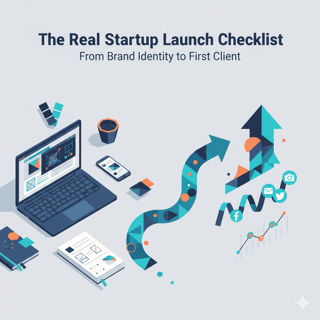 The Real Startup Launch Checklist: What Nobody Tells You About Day Zero - Blog post by ThreeDevs