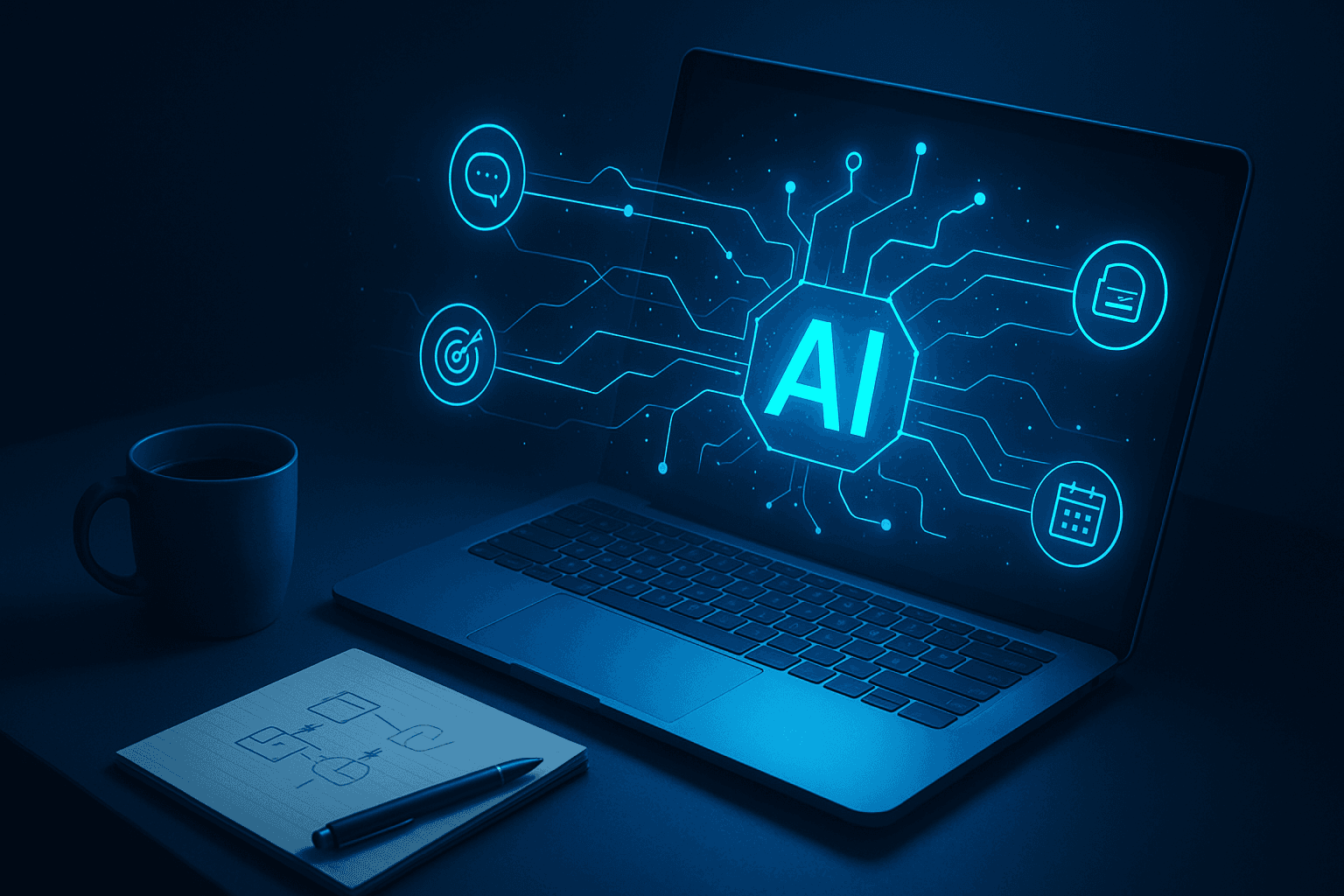 5 AI Automations Every Startup Can Implement This Month (No Data Team Required) - Blog post by ThreeDevs